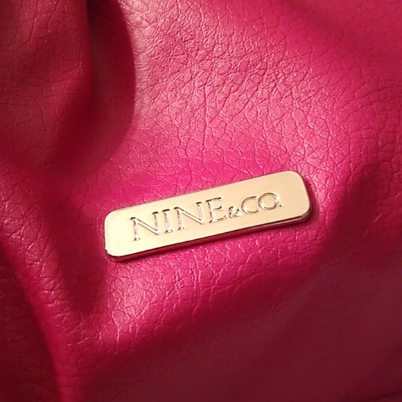 Nine&Co Hot Pink and Silver handbag - Picture 8 of 8